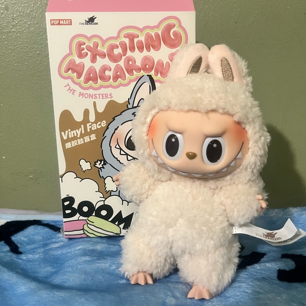 New Authentic POP MART MAC Soymilk Labubu